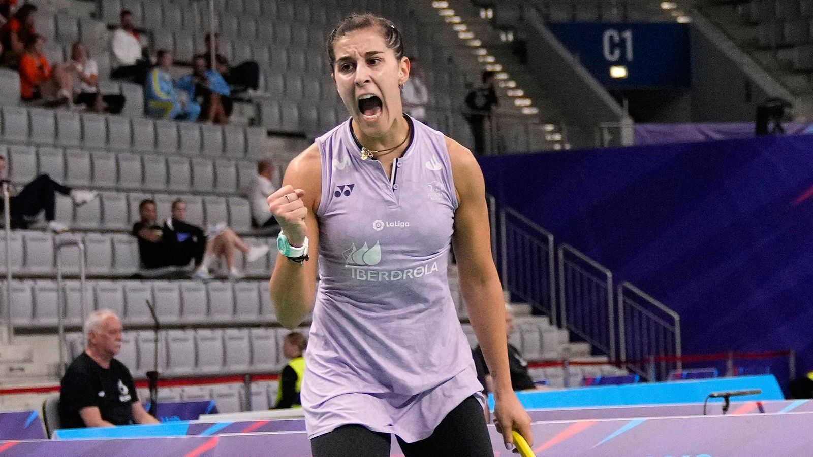 Carolina Marín, oro en bádminton en los European Games