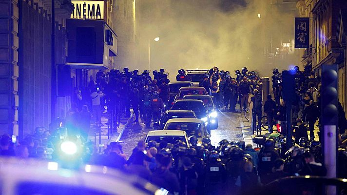 ¿Quiénes están detrás de las protestas violentas en Francia?