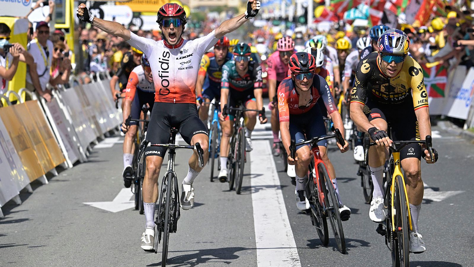 Tour de Francia | Final de la 2ª etapa con final en San Sebastián