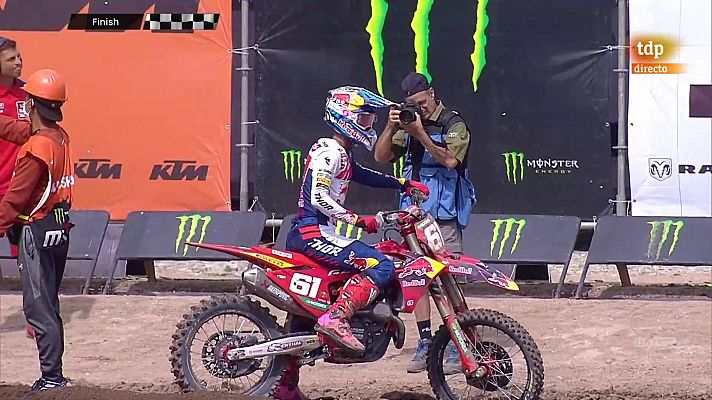 Jorge Prado acaba segundo el MXGP de Lombok y mantiene la renta en el liderato