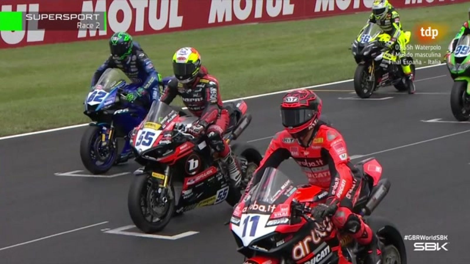 Motociclismo - Campeonato del Mundo Superbike. World Supersport 2ª carrera