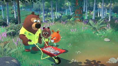 El pequeño pueblo de la charca