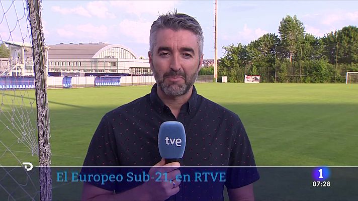 Telediario Matinal - España ya prepara sus semifinales frente a Ucrania