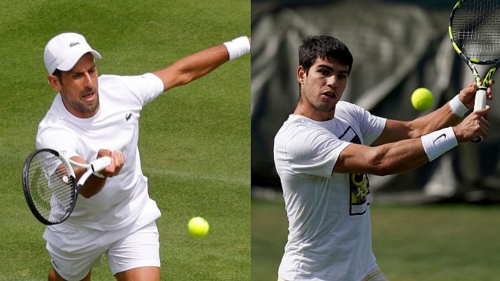 Carlos Alcaraz desafía a Djokovic en Wimbledon | Ver
