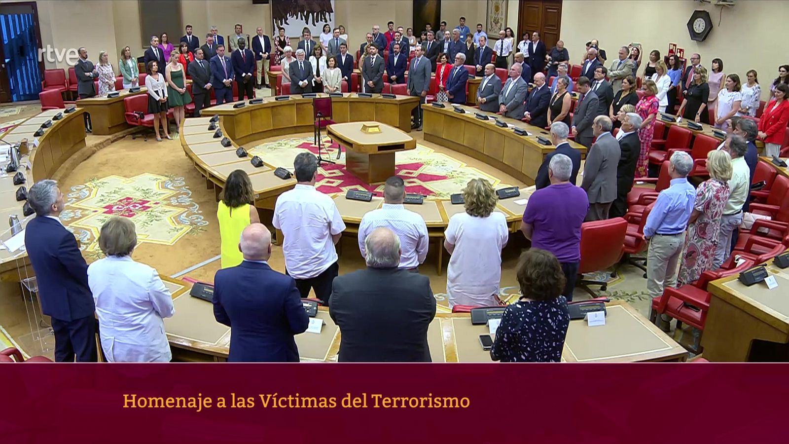 Parlamento - Conoce el parlamento - Homenaje a las Víctimas del Terrorismo - 01/07/2023