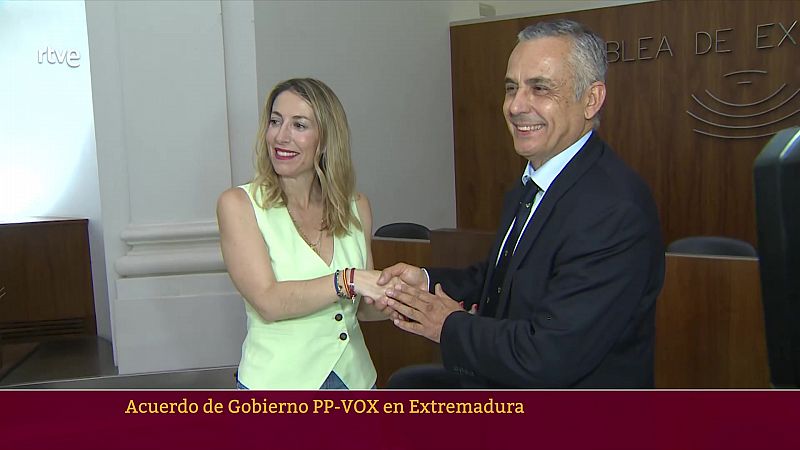 Parlamento - El foco parlamentario - El PP cierra pactos con VOX en Extremadura y Baleares - 01/07/2023