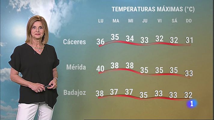 El tiempo en Extremadura - 03/07/2023