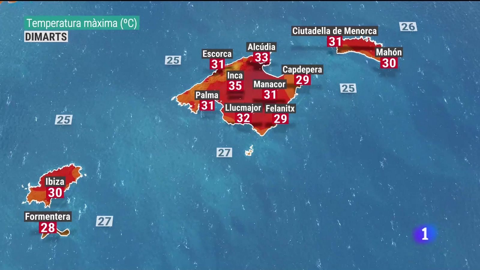 El temps a les Illes Balears - 03/07/2023 - RTVE.es 