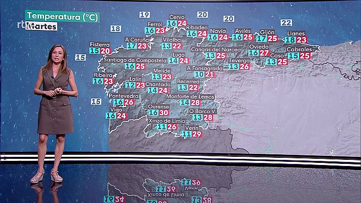 Chubascos y tormentas fuertes en áreas del cuadrante nordeste peninsular