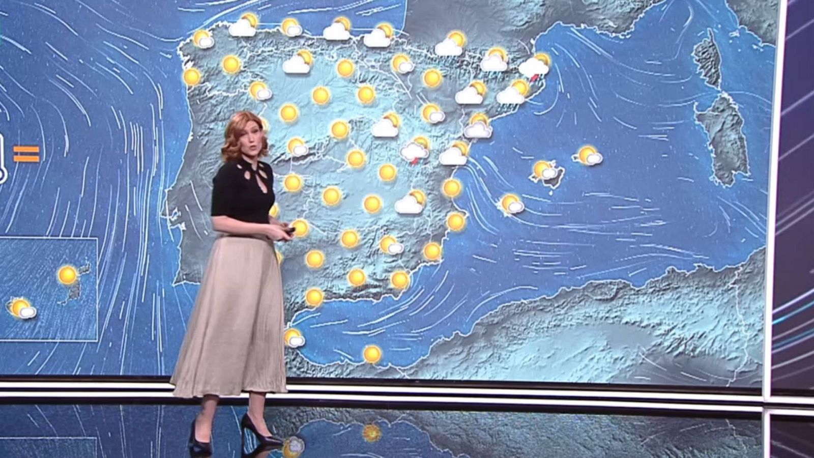 La Aemet prevé altas temperaturas con tormentas en Cataluña