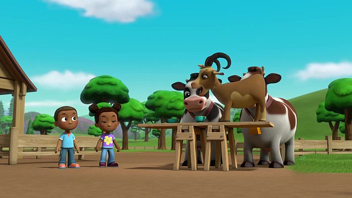 La patrulla salva a una granja sin granjeros