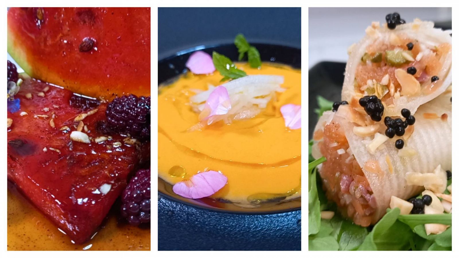 Aprovecha la sandía este verano con estas 3 recetas del chef Sergio Fernández
