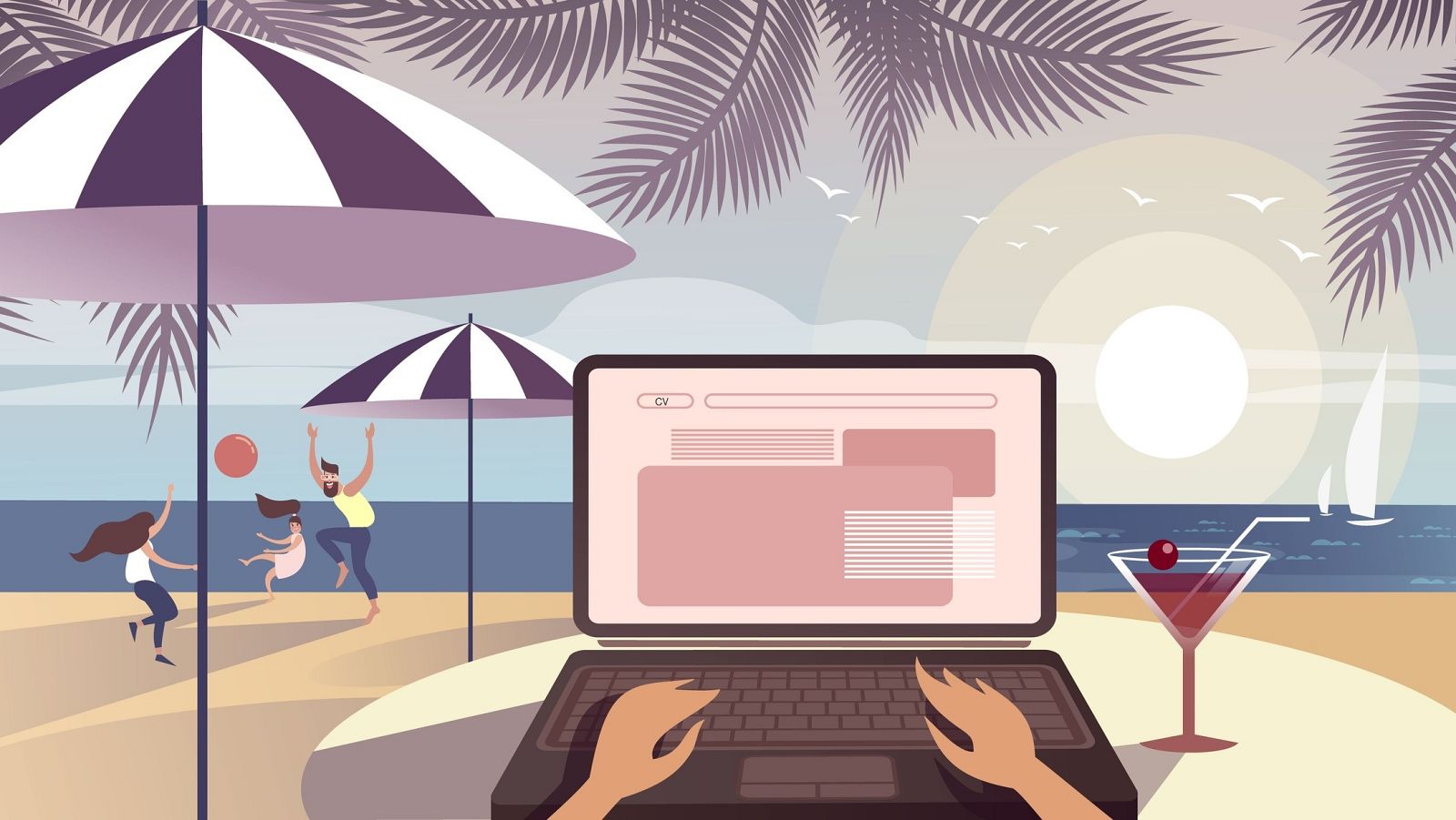 AQUÍ HAY TRABAJO - 5 razones para enviar el currículum en verano - ver ahora