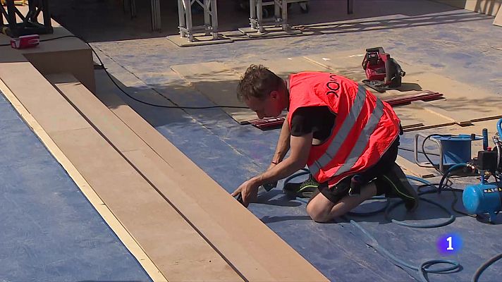 Telediario 1 - Más de cien bandas actuarán en el Festival Mad Cool que se inaugura este jueves en Madrid