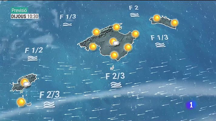 Informatiu Balear - El temps a les Illes Balears - 05/07/23