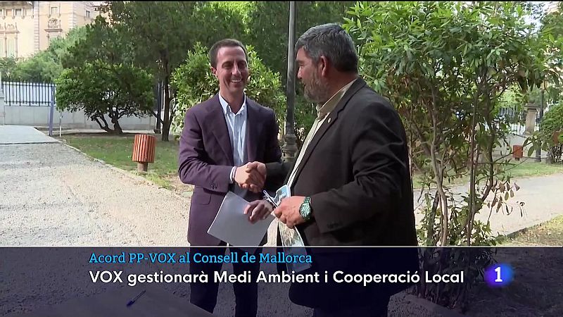 Acord PP-VOX al Consell de Mallorca - 05/07/23 - Veure ara