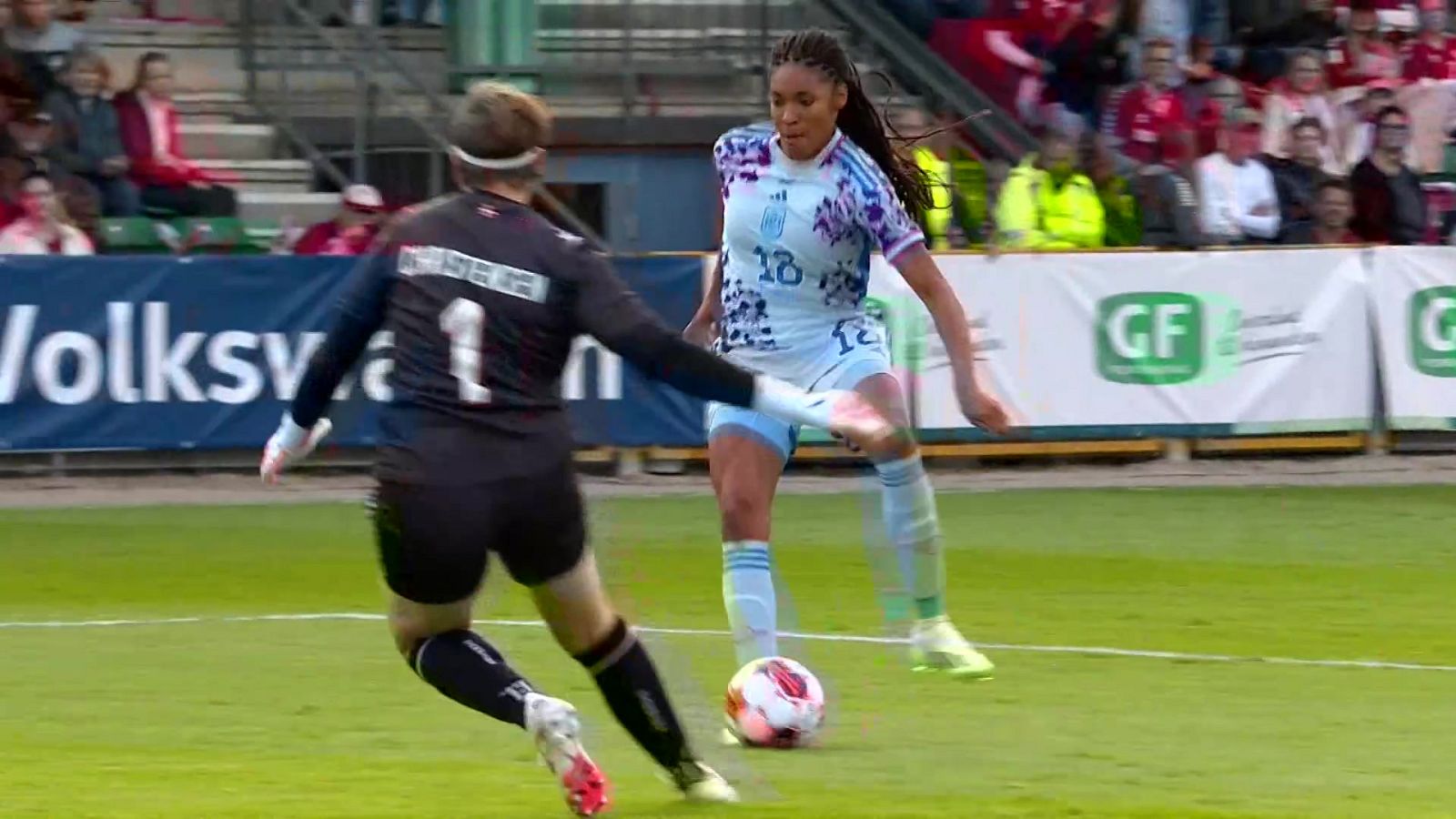 Fútbol Amistoso Selección femenina Dinamarca España RTVE Play