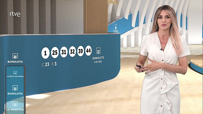 Loterías - Sorteo de la Bonoloto del 05/07/2023