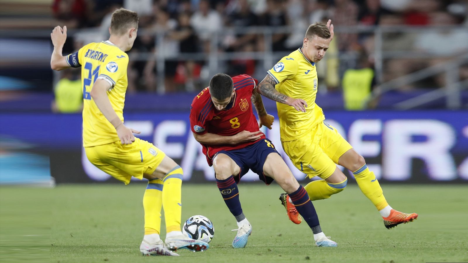 Fútbol - Campeonato de Europa Sub-21  - 2ª Semifinal: España - Ucrania - ver ahora