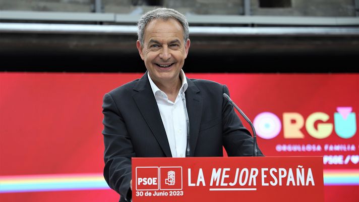 Informativo 24h - Zapatero carga contra el PP por pedir la abstención del PSOE si gana: "Ni se lo planteó cuando Sánchez la necesitó"