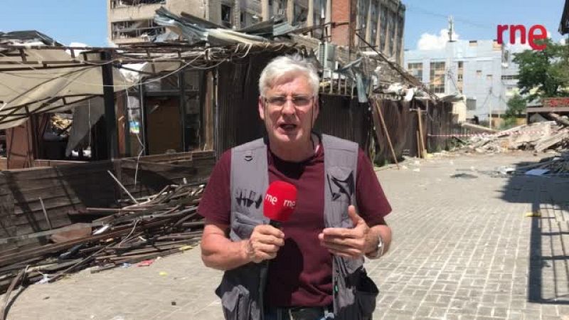 Radio 5 Actualidad - El centro de Leópolis sufre el primer ataque desde el inicio de la guerra - Escuchar ahora