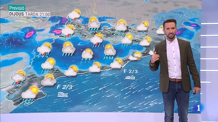 El temps - De les tempestes a les portes d'una intensa calorada