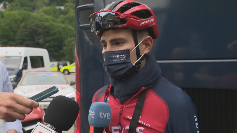 Carlos Rodríguez, el mejor del Ineos en el Tour, agradecido por la "libertad" y el "apoyo" del equipo -- Ver ahora