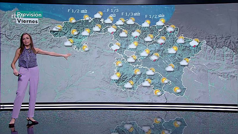 Probabilidad de chubascos y tormentas fuertes en el norte y nordeste peninsular - ver ahora