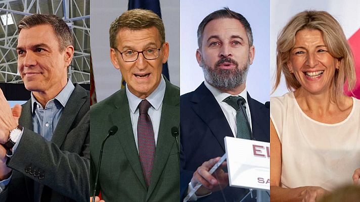 Los candidatos ponen rumbo a las elecciones generales del 23J