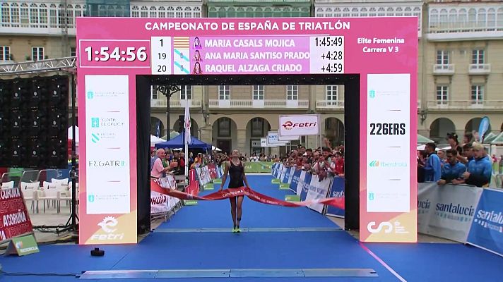 Triatlón - Campeonato de España distancia olímpica A Coruña