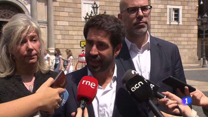 L'Informatiu - L'acord de la B-40 marca el primer dia de campanya i els partits posen sobre la taula les aliances postelectorals