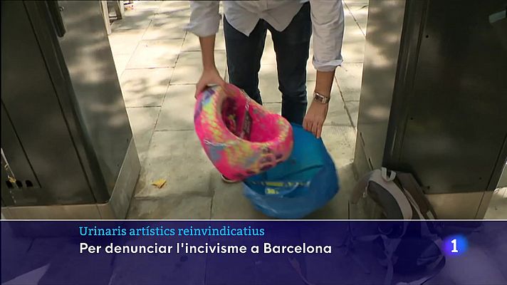 L'Informatiu - Urinaris artístics com a protesta