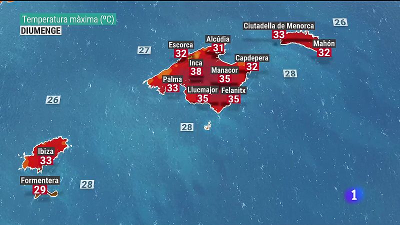 El temps a les Illes Balears - 07/07/23 - Veure ara