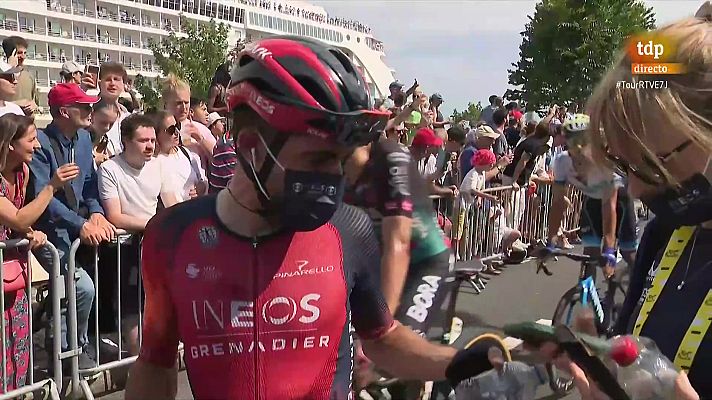 Tour de Francia - Jonathan Castroviejo: "Carlos Rodríguez quizá sea el más fuerte de los otros y es nuestra baza"