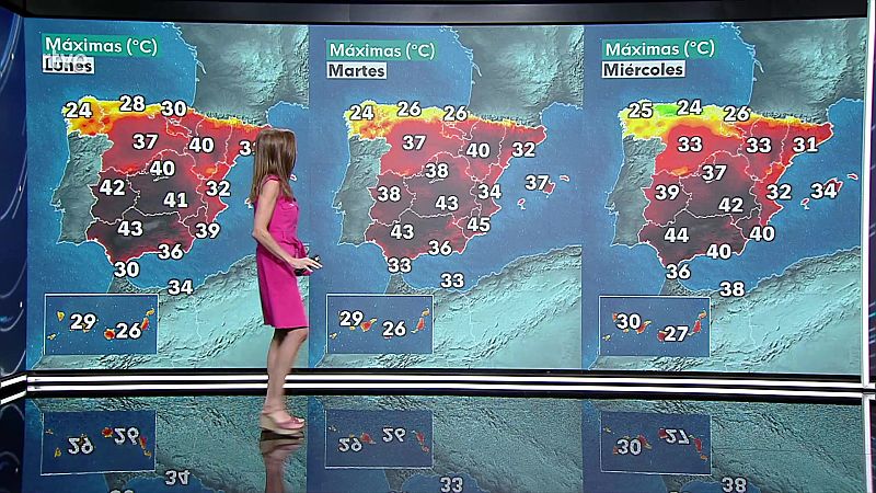 Temperaturas significativamente altas en Mallorca. Intervalos de viento fuerte en la costa de Galicia - ver ahora