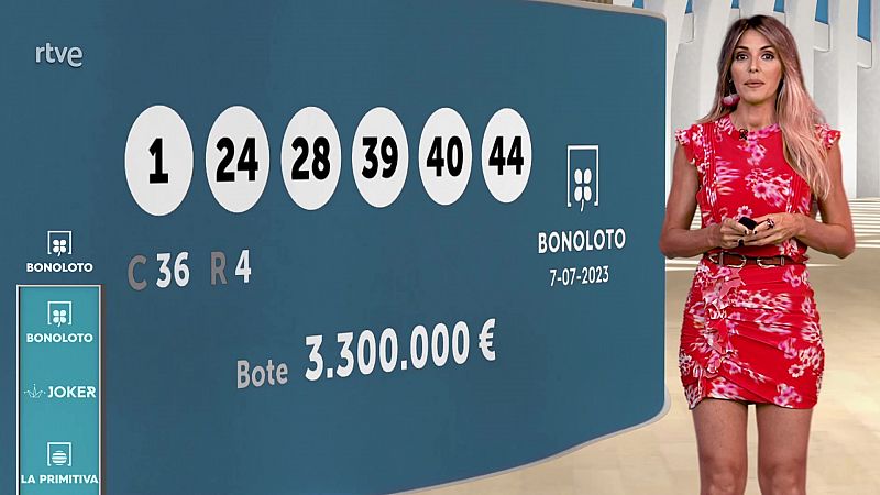 Sorteo de la Bonoloto y Euromillones del 07/07/2023 - ver ahora