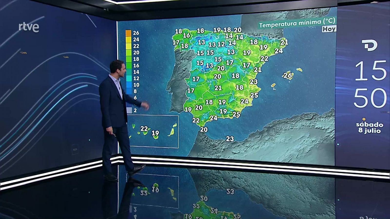 Temperaturas diurnas en ascenso en todo el tercio oriental peninsular, Andalucía y Baleares - ver ahora