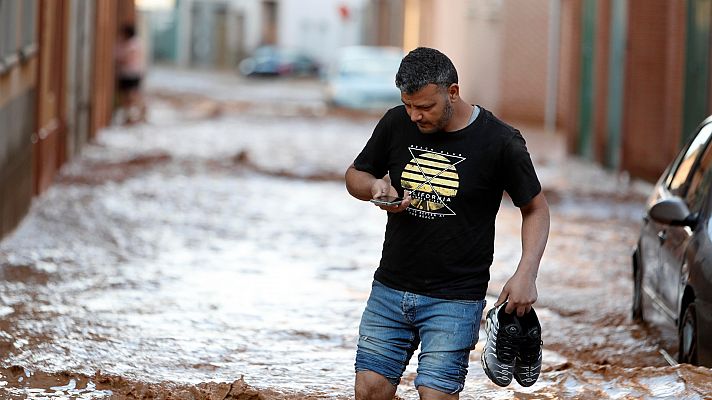 Telediario Fin de Semana - La Rioja: El Rincón de Soto valora los daños tras las riadas