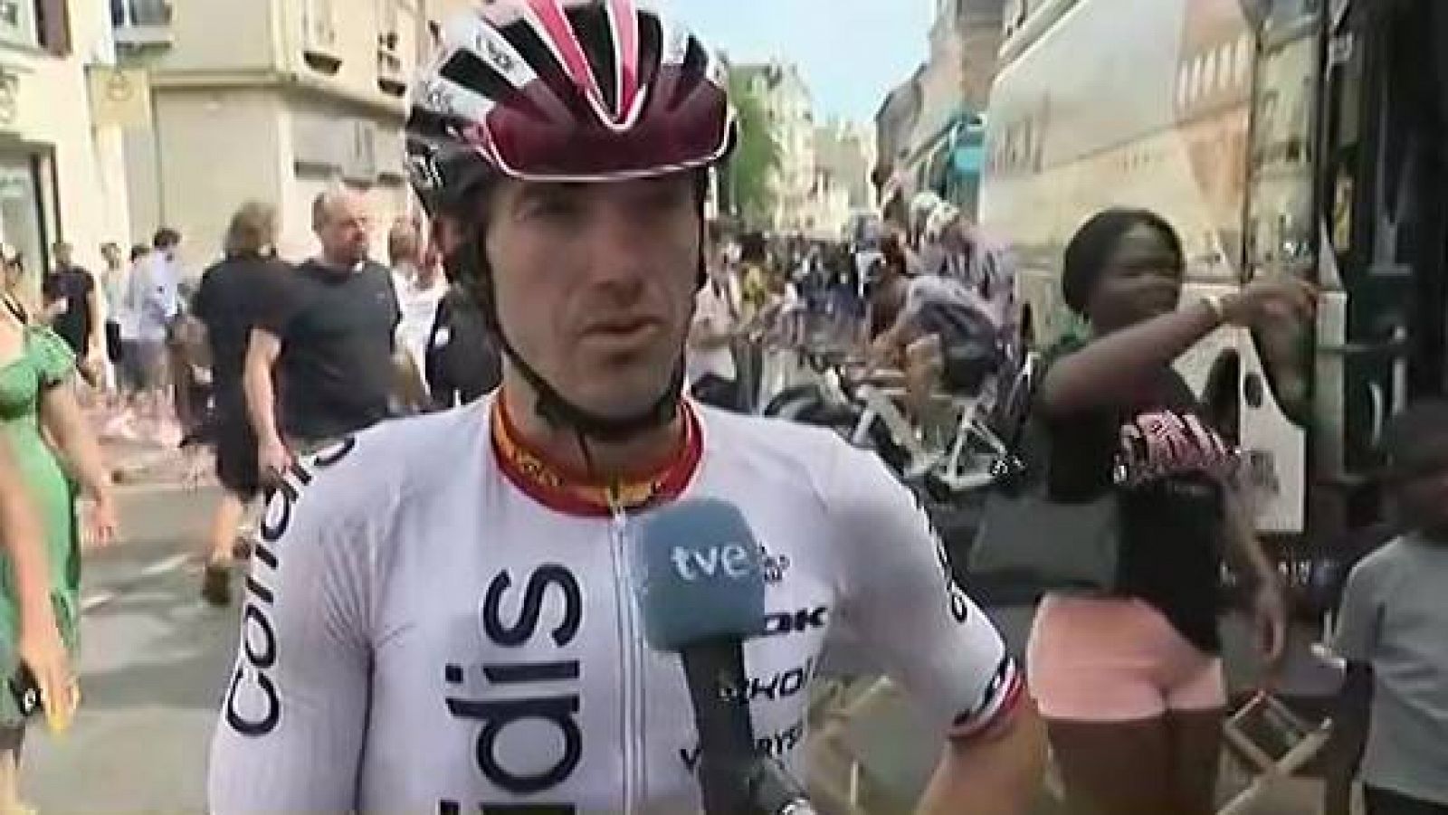 Ion Izagirre: "'Quería ayudar a Coquard, pero ha sido imposible" - ver ahora