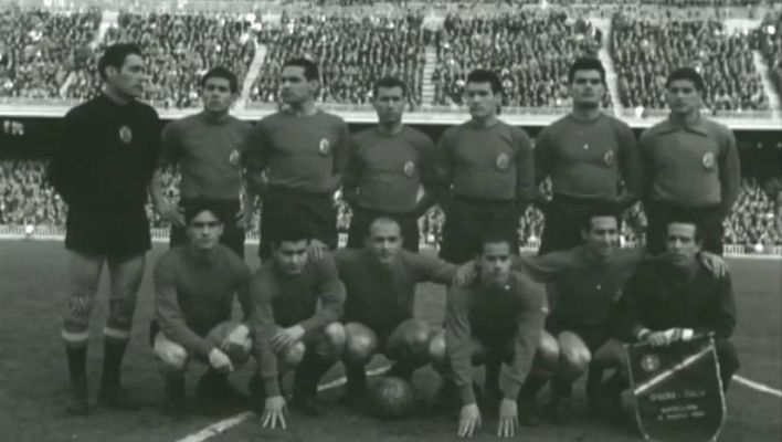 Conexión vintage - Así jugaba la España de 1960 con Luis Suárez, Di Stéfano, Gento o Kubala