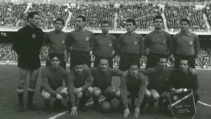 Conexión vintage - Así jugaba la España de 1960 con Luis Suárez, Di Stéfano, Gento o Kubala