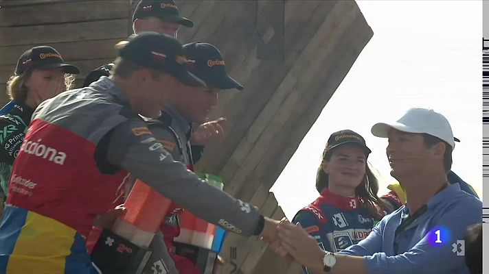 Telediario Fin de Semana - El Acciona Sainz XE de Laia Sanz termina segundo el fin de semana en Cerdeña y es líder en Extreme-E