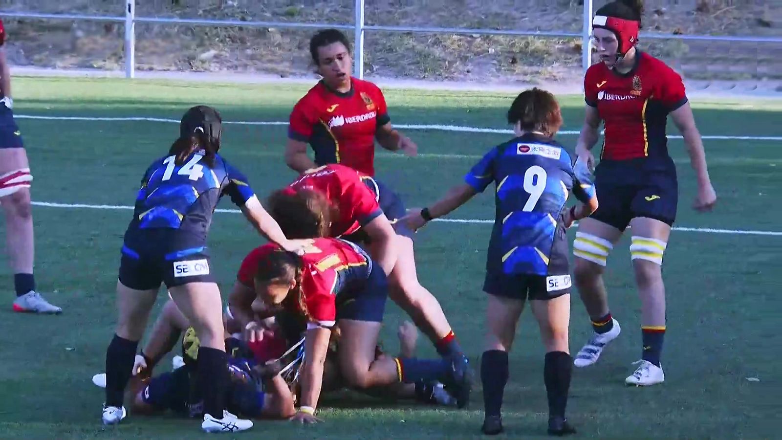 Rugby - Encuentro Selección femenina España - Japón