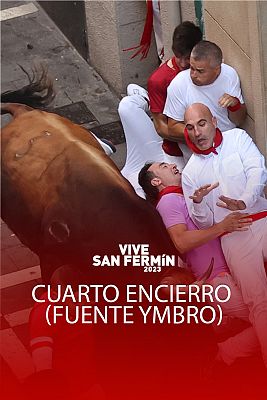 San Fermín - Cuarto encierro de San Fermín 2023