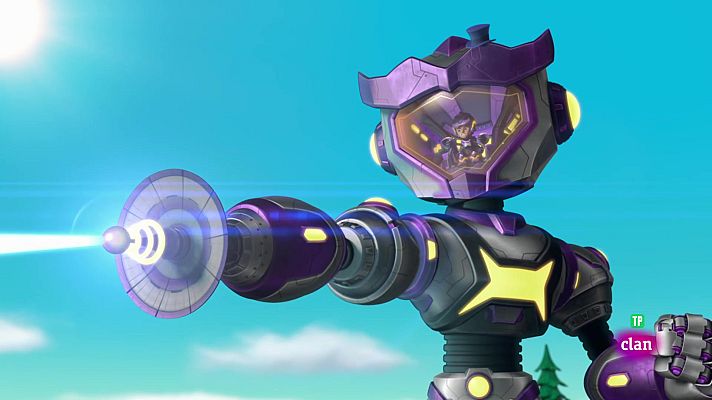 La superpatrulla : La patrulla detiene a un malvado robot