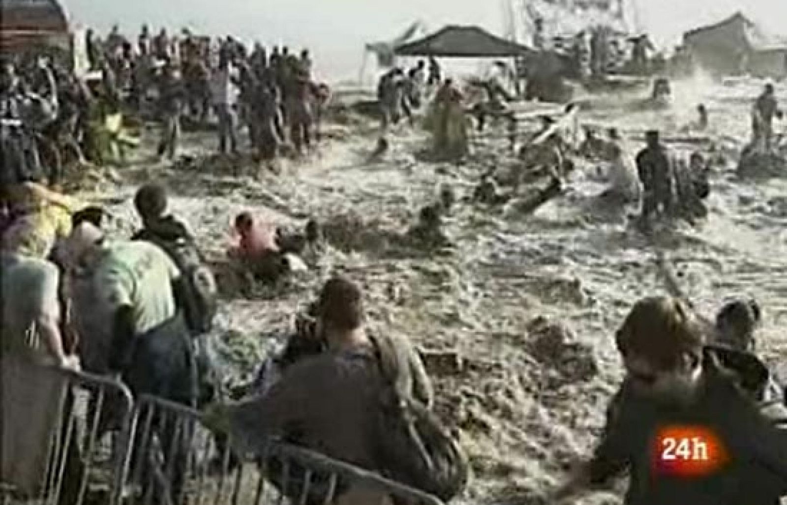 Sin programa: Susto en una competición de surf | RTVE Play