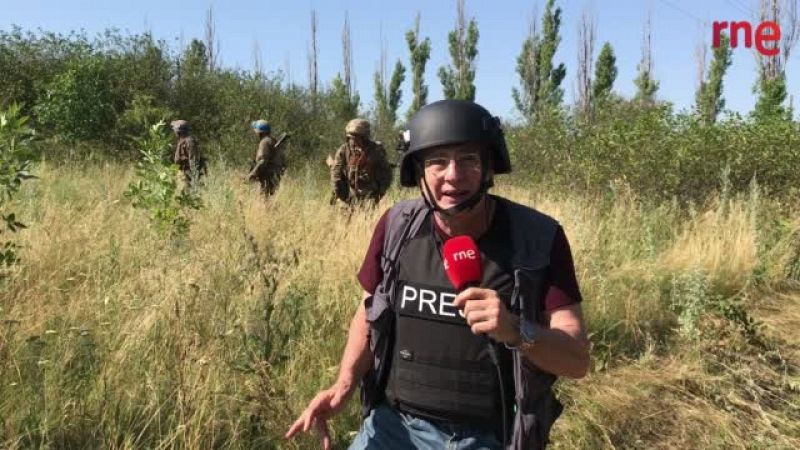 Radio 5 Actualidad - La 28º brigada ucraniana se prepara para ir al frente de Bajmut - Escuchar ahora