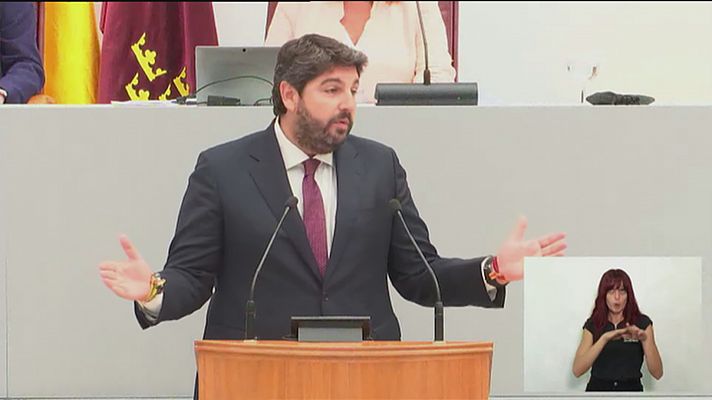 Noticias Murcia - López Miras no logra ser investido en segunda votación y retomará los contactos con VOX