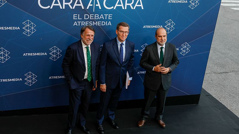 Sánchez y Feijóo se enfrentan en un cara a cara | Ver