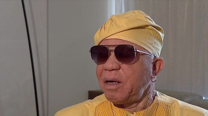 Salif Keita, en Las Noches del Botánico de Madrid